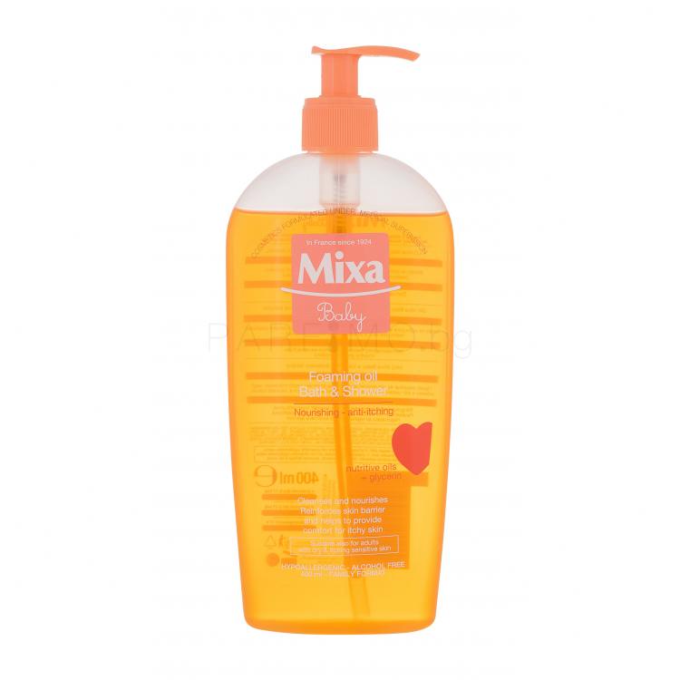 Mixa Baby Душ олио за деца 400 ml