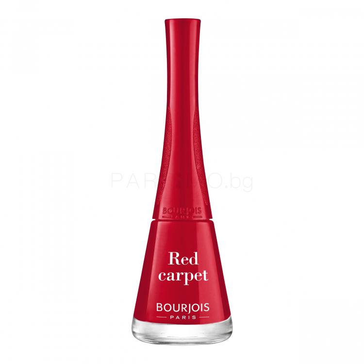 BOURJOIS Paris 1 Second Лак за нокти за жени 9 ml Нюанс 010 Red Carpet