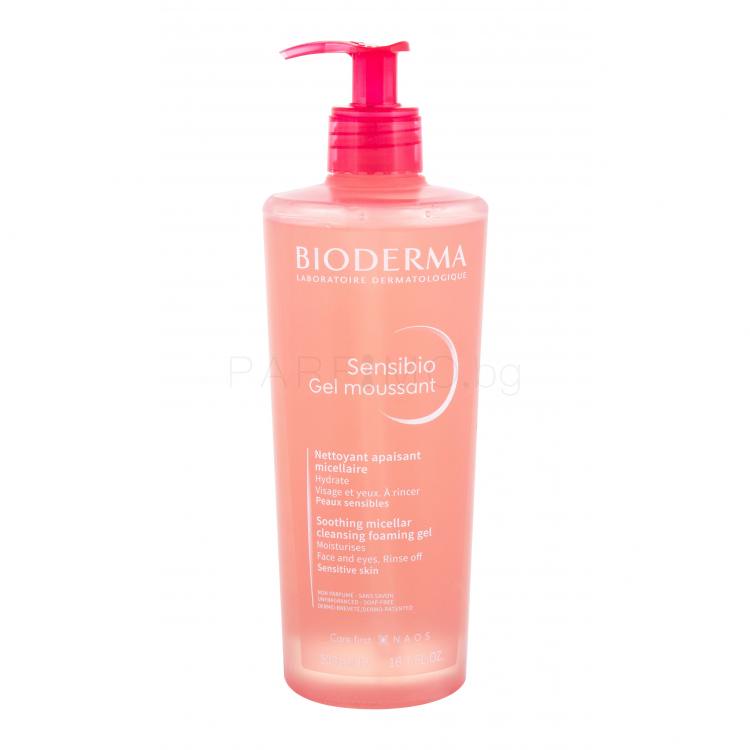 BIODERMA Sensibio Soothing Micellar Почистващ гел за жени 500 ml