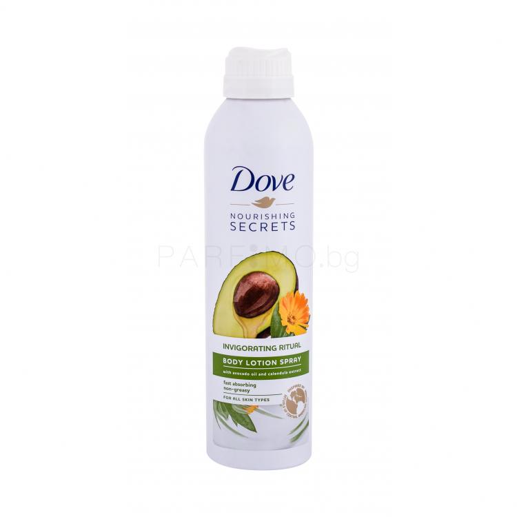 Dove Nourishing Secrets Invigorating Ritual Spray Лосион за тяло за жени 190 ml