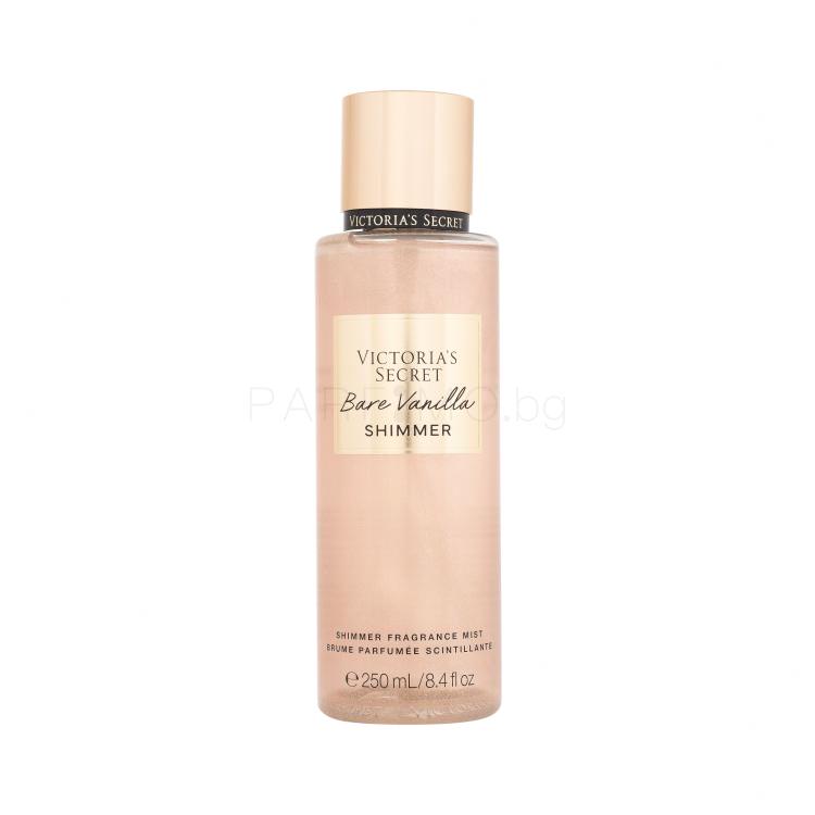 Victoria´s Secret Bare Vanilla Shimmer Спрей за тяло за жени 250 ml