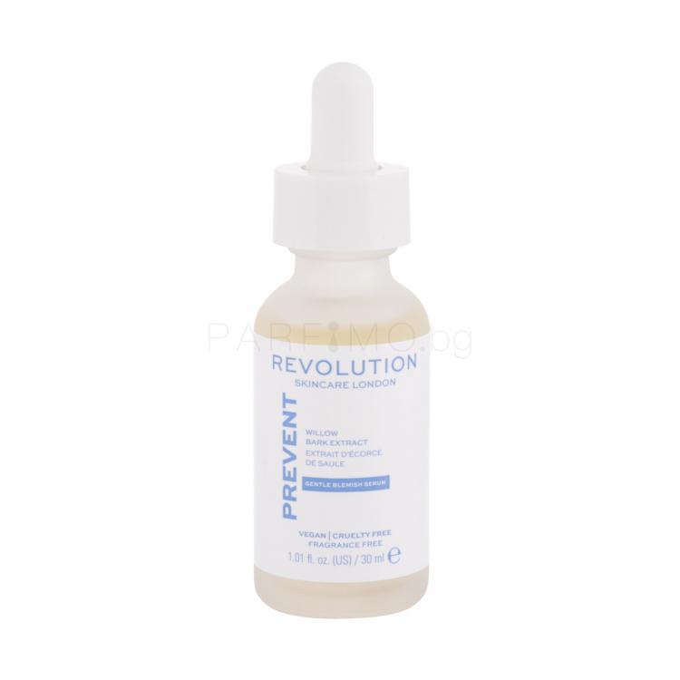 Revolution Skincare Prevent Willow Bark Extract Серум за лице за жени 30 ml