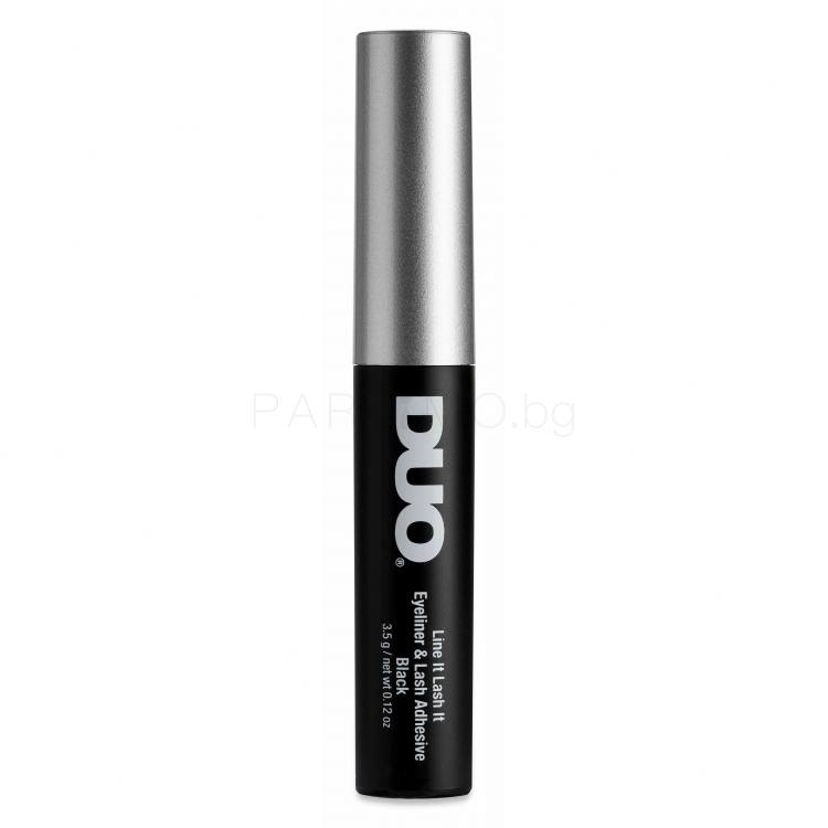 Ardell Duo 2in1 Eyeliner &amp; Lash Adhesive Очна линия за жени 3,5 гр Нюанс Black