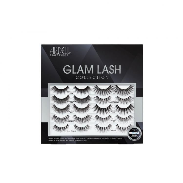 Ardell Glam Lash Collection Изкуствени мигли за жени 1 бр Нюанс Black