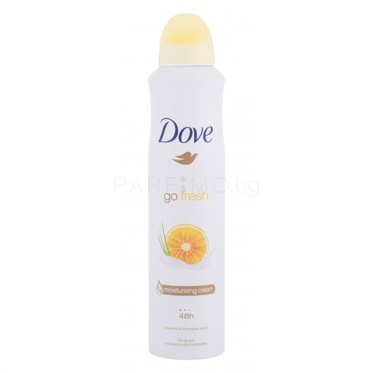Dove Go Fresh Grapefruit 48h Антиперспирант за жени 250 ml