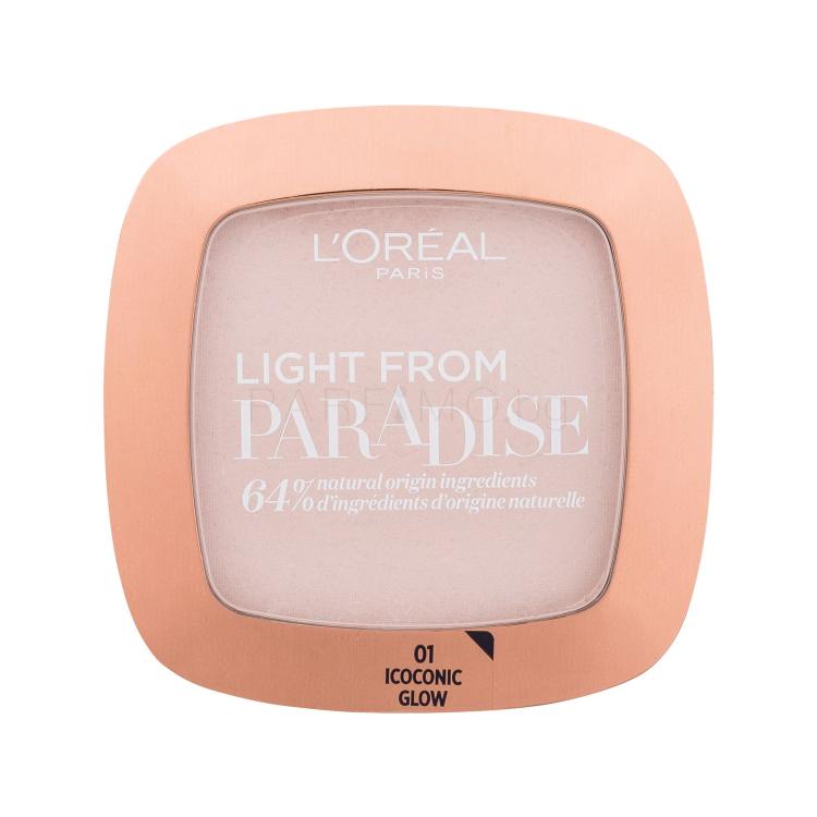 L&#039;Oréal Paris Light From Paradise Хайлайтър за жени 9 g Нюанс 01 Coconut Addict