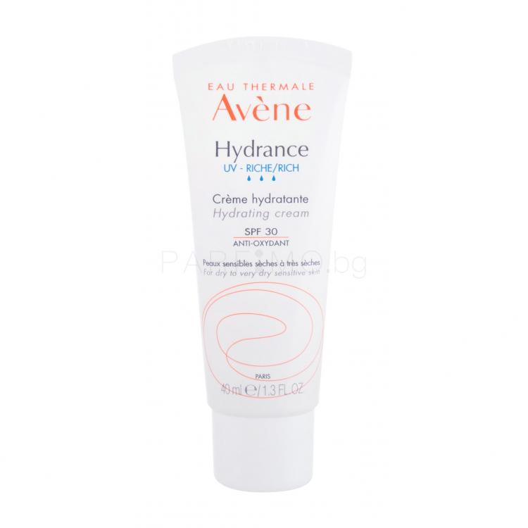 Avene Hydrance UV Rich SPF30 Дневен крем за лице за жени 40 ml