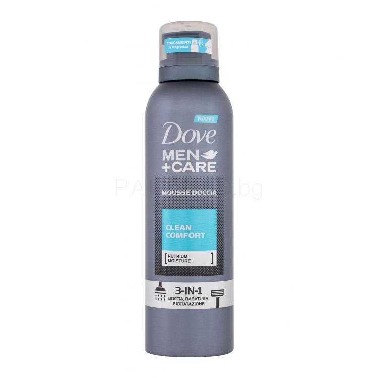 Dove Men + Care Clean Comfort Душ пяна за мъже 200 ml