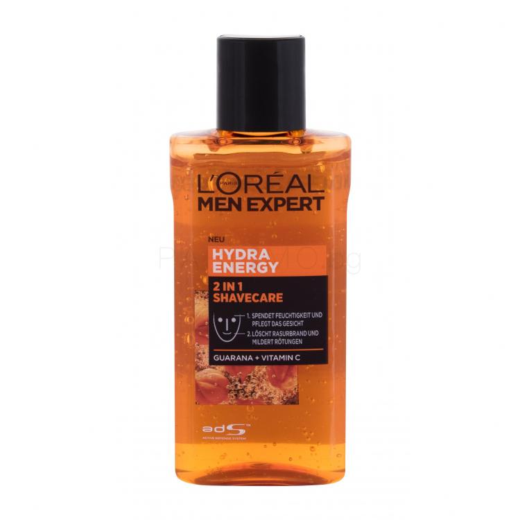 L&#039;Oréal Paris Men Expert Hydra Energy 2in1 Гел за бръснене за мъже 125 ml