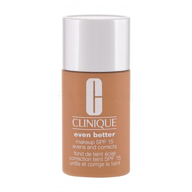 Clinique Even Better SPF15 Фон дьо тен за жени 30 ml Нюанс WN76 Toasted Wheat