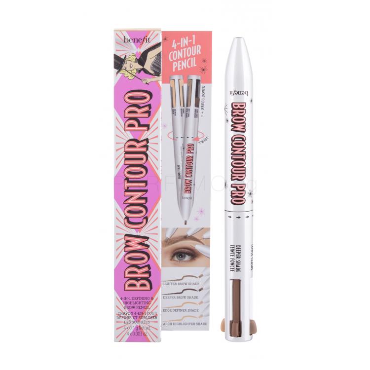 Benefit Brow Contour Pro 4in1 Молив за вежди за жени 0,4 g Нюанс 01 Blonde Light