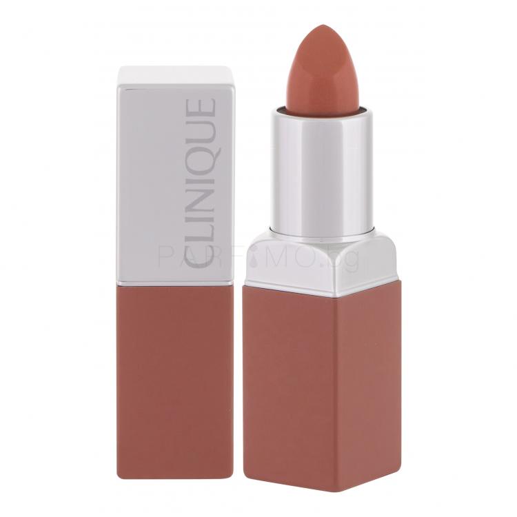 Clinique Clinique Pop Lip Colour + Primer Червило за жени 3,9 гр Нюанс 01 Nude Pop