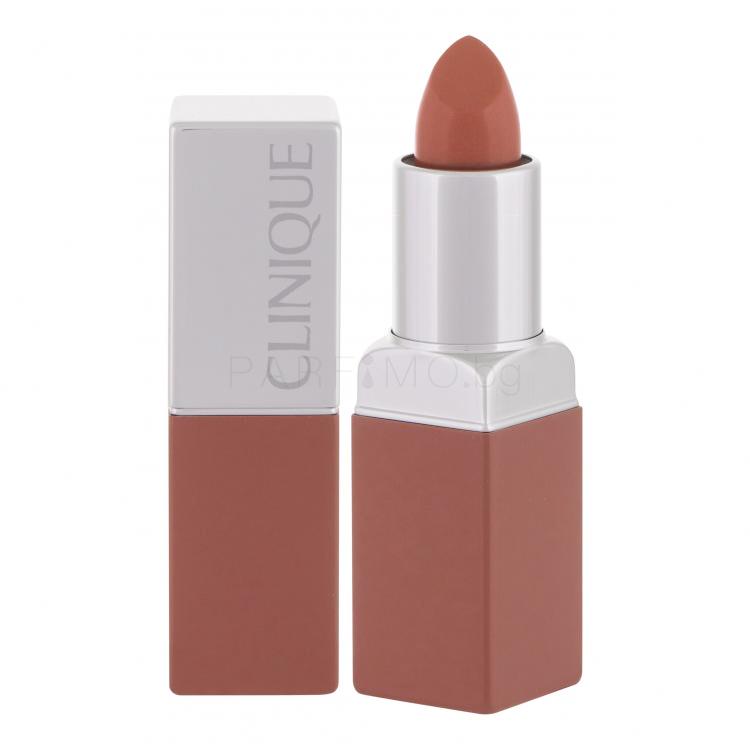 Clinique Clinique Pop Lip Colour + Primer Червило за жени 3,9 g Нюанс 01 Nude Pop