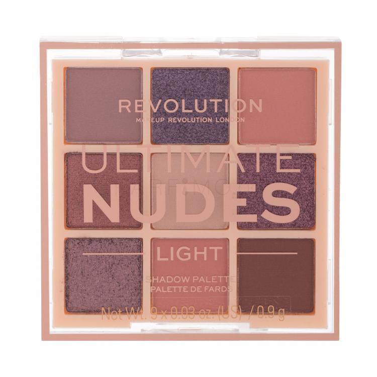 Makeup Revolution London Ultimate Nudes Сенки за очи за жени 8,1 гр Нюанс Light