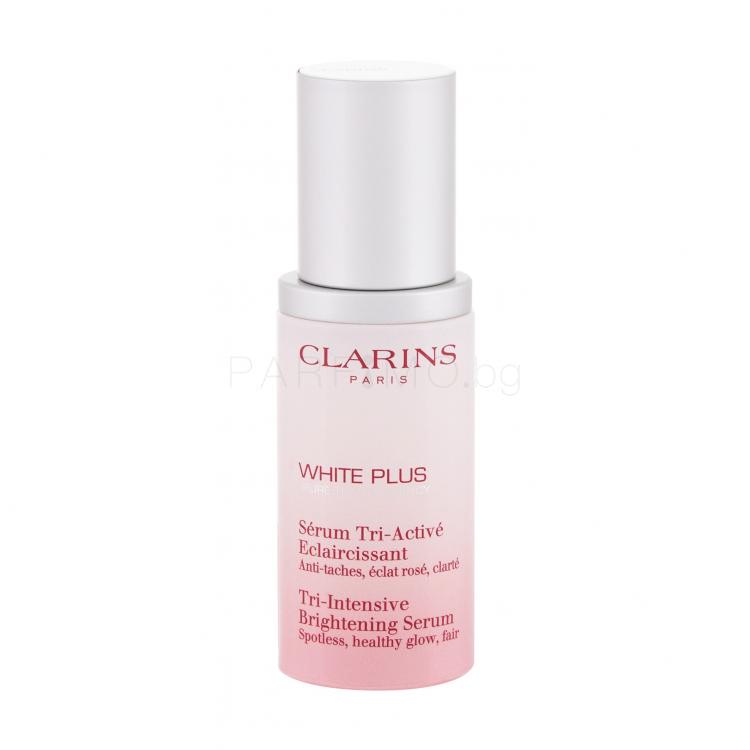 Clarins White Plus Tri-Intensive Brightening Serum Серум за лице за жени 30 ml ТЕСТЕР