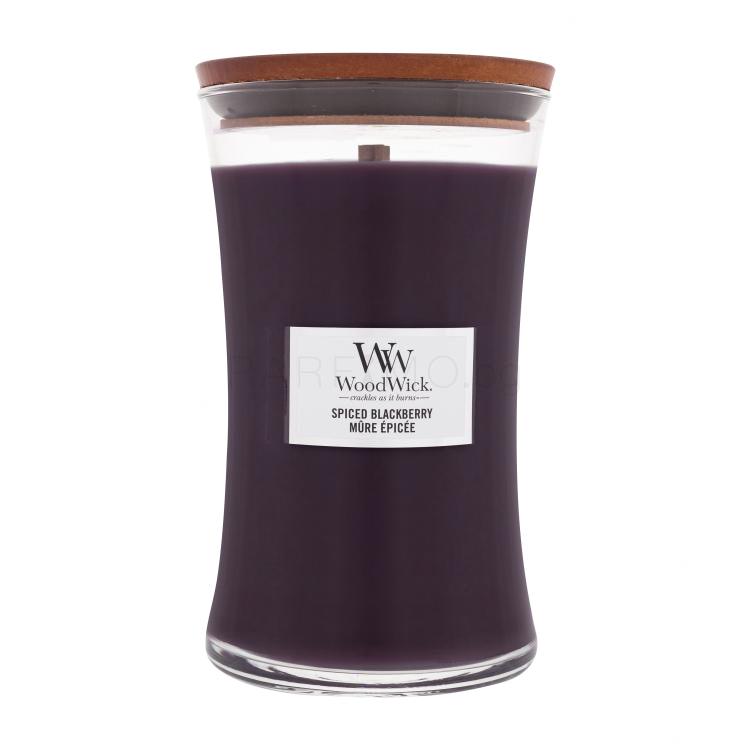 WoodWick Spiced Blackberry Ароматна свещ 609,5 гр