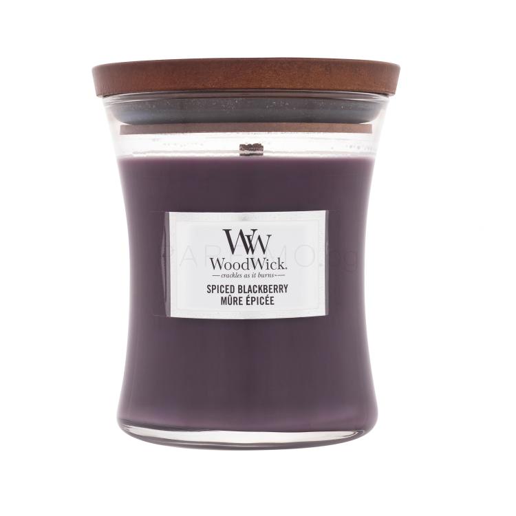 WoodWick Spiced Blackberry Ароматна свещ 275 гр