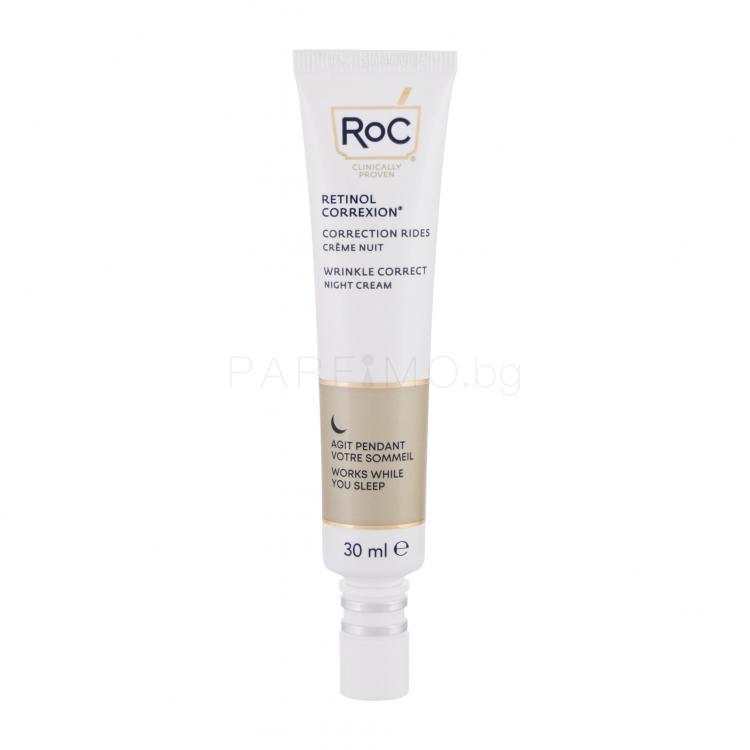 RoC Retinol Correxion Wrinkle Correct Нощен крем за лице за жени 30 ml