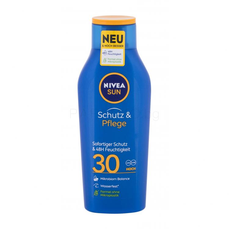 Nivea Sun Protect &amp; Moisture SPF30 Слънцезащитна козметика за тяло 400 ml