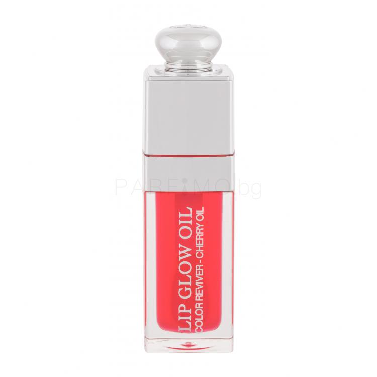 Christian Dior Addict Lip Glow Oil Масло за устни за жени 6 ml Нюанс 015 Cherry