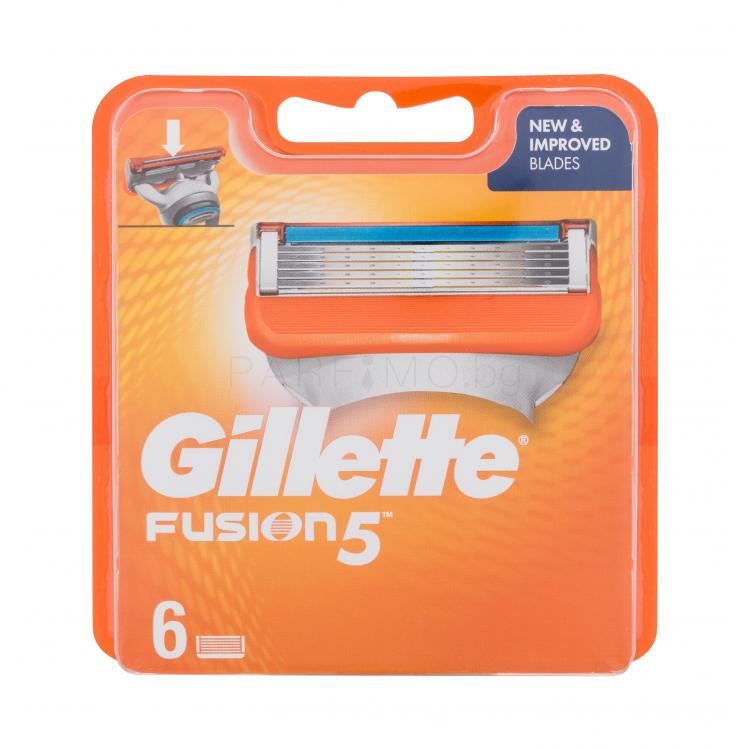 Gillette Fusion5 Резервни ножчета за мъже 6 бр