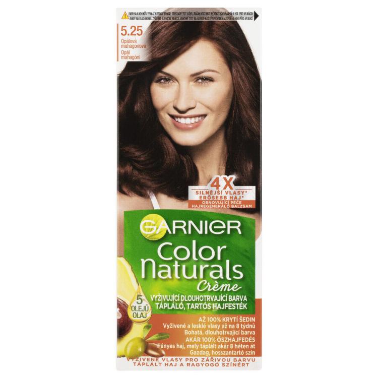 Garnier Color Naturals Créme Боя за коса за жени 40 ml Нюанс 5,25 Light Opal Mahogany Brown