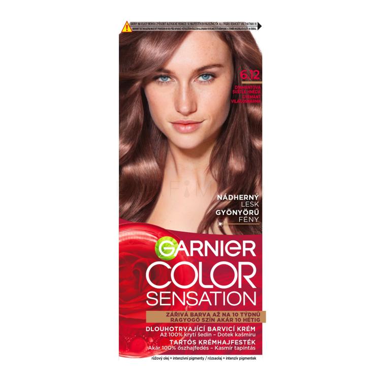 Garnier Color Sensation Боя за коса за жени 40 ml Нюанс 6,12 Diamond Light Brown