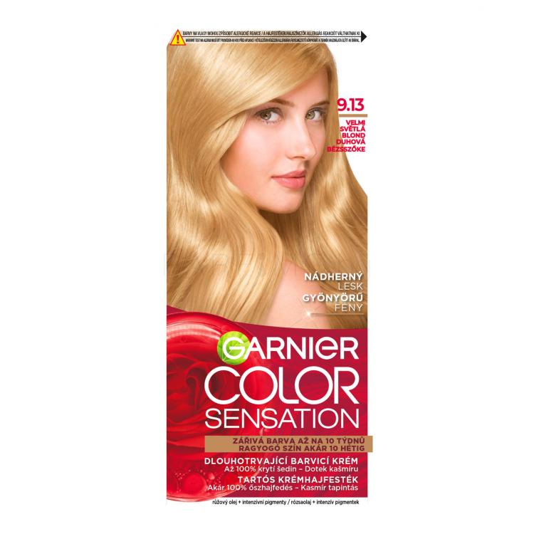 Garnier Color Sensation Боя за коса за жени 40 ml Нюанс 9,13 Cristal Beige Blond