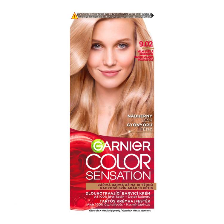 Garnier Color Sensation Боя за коса за жени 40 ml Нюанс 9,02 Light Roseblonde