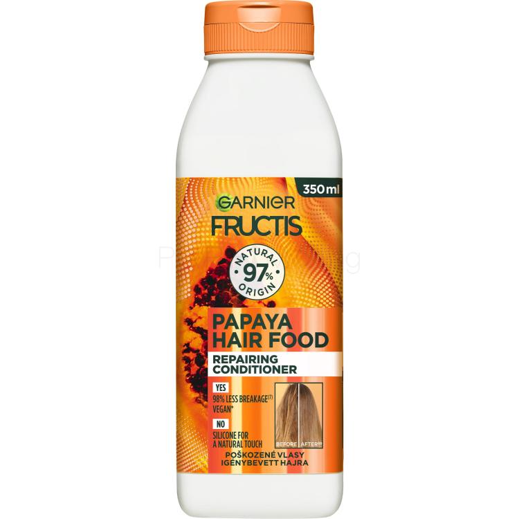 Garnier Fructis Hair Food Papaya Repairing Conditioner Балсам за коса за жени 350 ml
