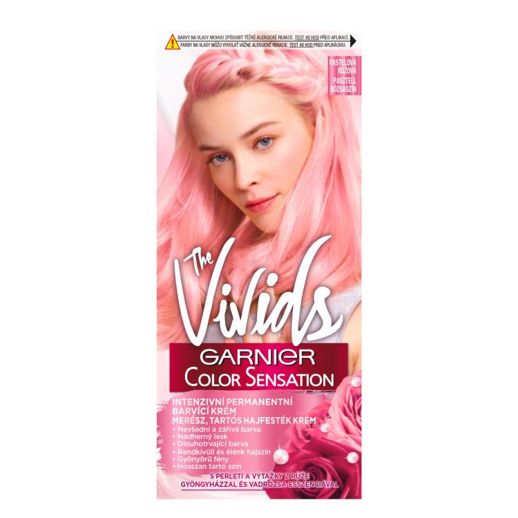 Garnier Color Sensation The Vivids Боя за коса за жени 40 ml Нюанс Pastel Pink