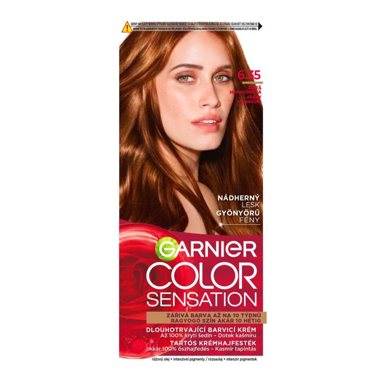 Garnier Color Sensation Боя за коса за жени 40 ml Нюанс 6,35 Chic Orche Brown