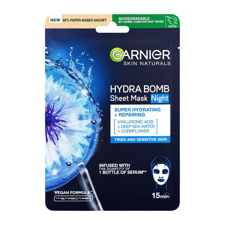 Garnier Skin Naturals Hydra Bomb Night Маска за лице за жени 1 бр
