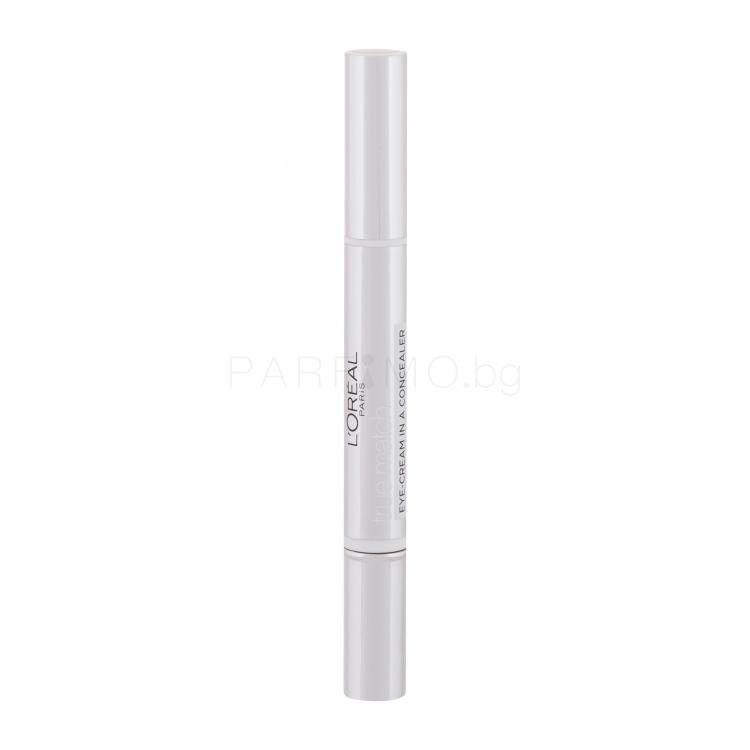 L&#039;Oréal Paris True Match Eye-Cream In A Concealer Коректор за жени 2 ml Нюанс 1-2.R/1-2.C Rose Porcelain