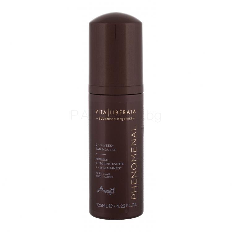 Vita Liberata Phenomenal 2-3 Week Tan Mousse Автобронзант за жени 125 ml Нюанс Fair