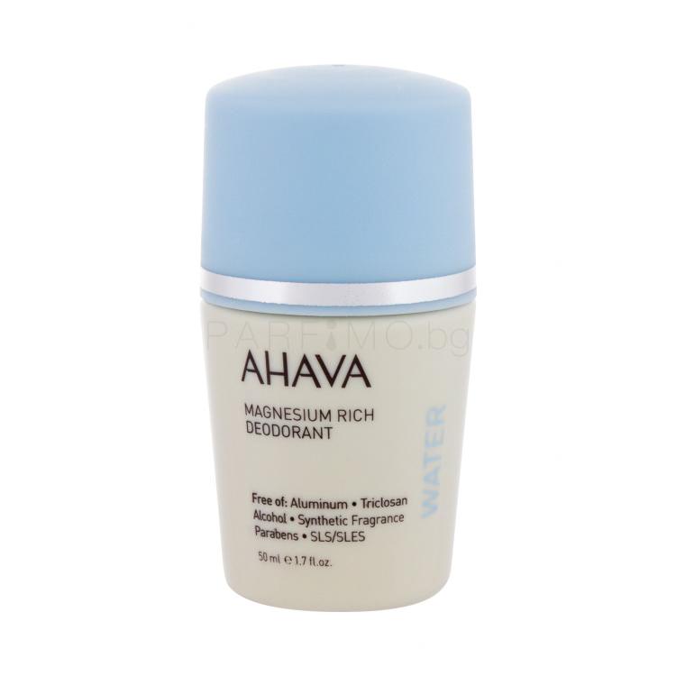 AHAVA Deadsea Water Magnesium Rich Дезодорант за жени 50 ml