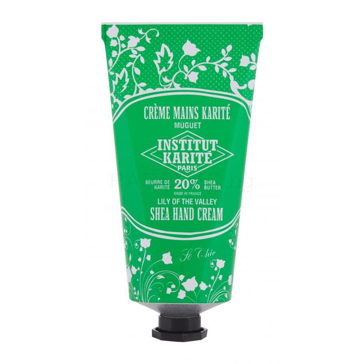 Institut Karité Shea Hand Cream Lily Of The Valley Крем за ръце за жени 75 ml