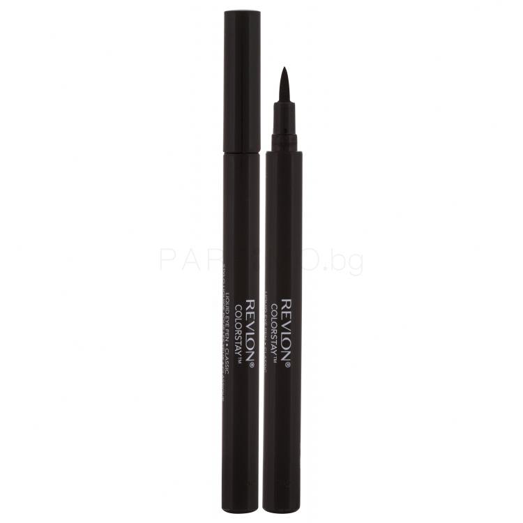 Revlon Colorstay Liquid Eye Pen Очна линия за жени 1,6 гр Нюанс 01 Blackest Black ТЕСТЕР