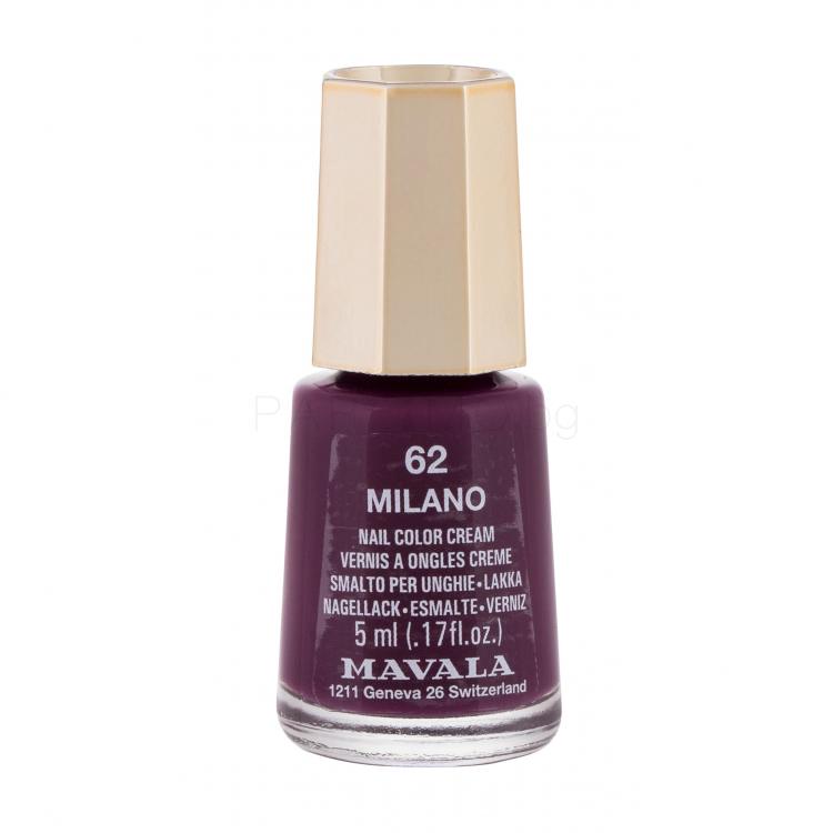 MAVALA Mini Color Cream Лак за нокти за жени 5 ml Нюанс 62 Milano