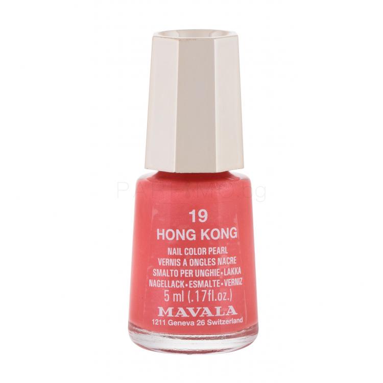 MAVALA Mini Color Pearl Лак за нокти за жени 5 ml Нюанс 19 Hong Kong