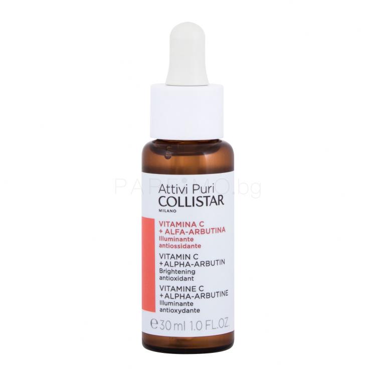 Collistar Pure Actives Vitamin C + Alpha-Arbutin Серум за лице за жени 30 ml