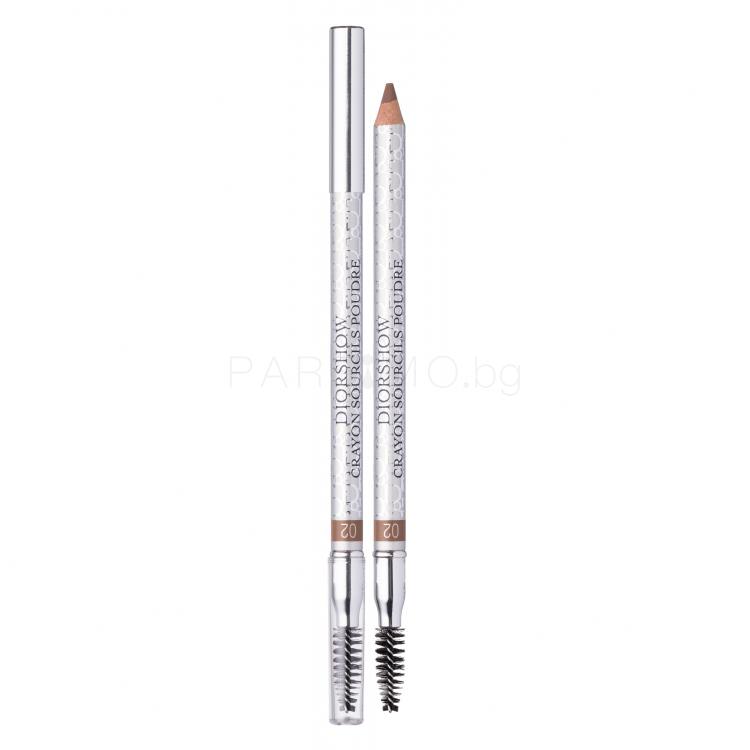 Dior Diorshow Crayon Sourcils Poudre Молив за вежди за жени 1,19 g Нюанс 02 Chestnut