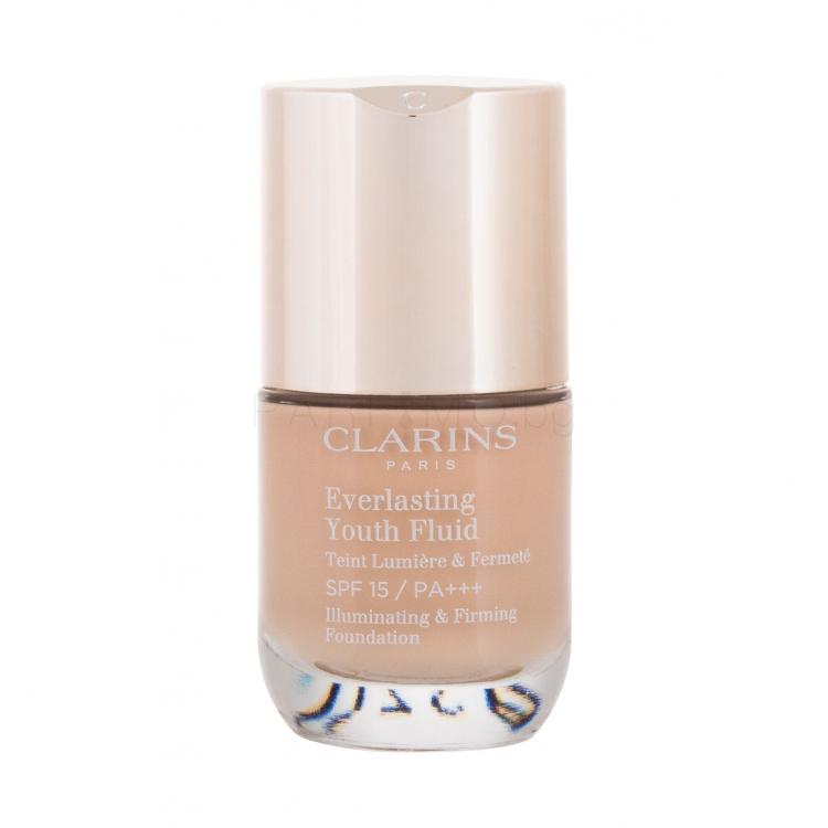 Clarins Everlasting Youth Fluid SPF15 Фон дьо тен за жени 30 ml Нюанс 108 Sand