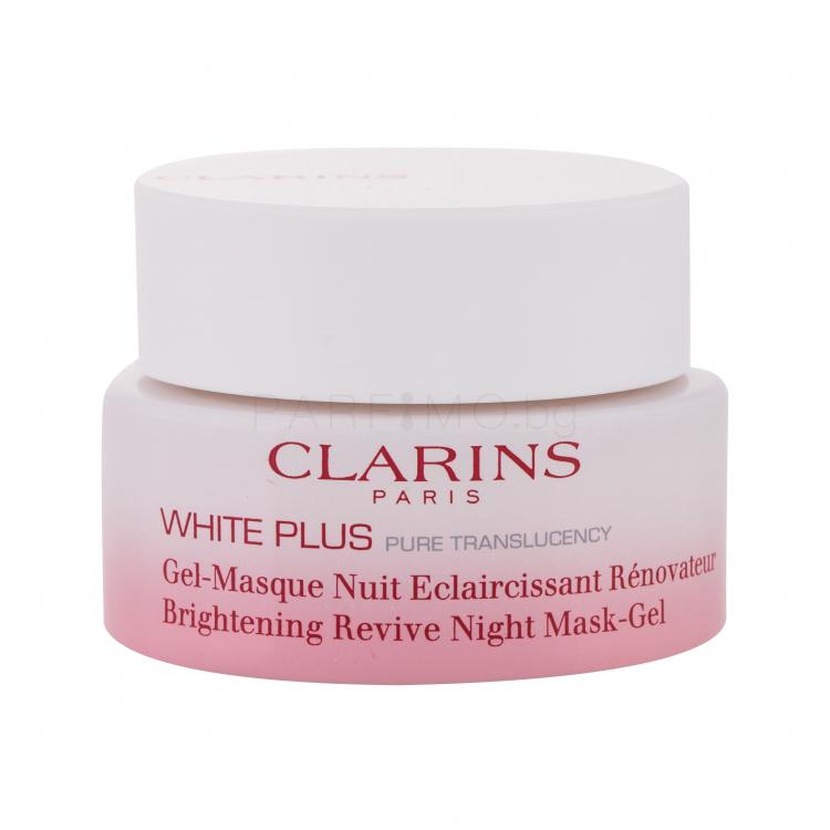 Clarins White Plus Brightening Revive Night Mask-Gel Маска за лице за жени 50 ml