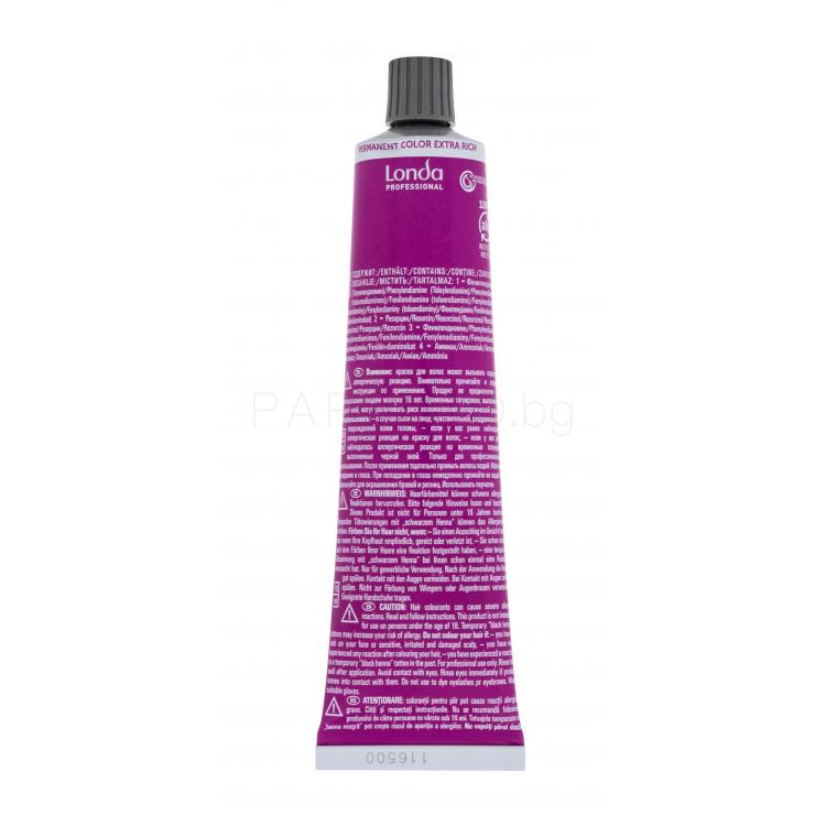 Londa Professional Permanent Colour Extra Rich Cream Боя за коса за жени 60 ml Нюанс 12/89
