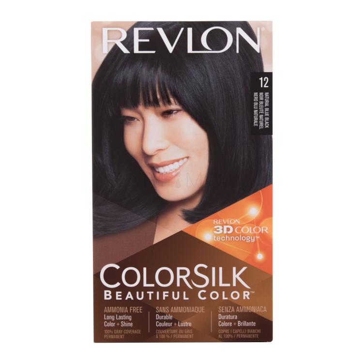 Revlon Colorsilk Beautiful Color Боя за коса за жени Нюанс 12 Natural Blue Black Комплект