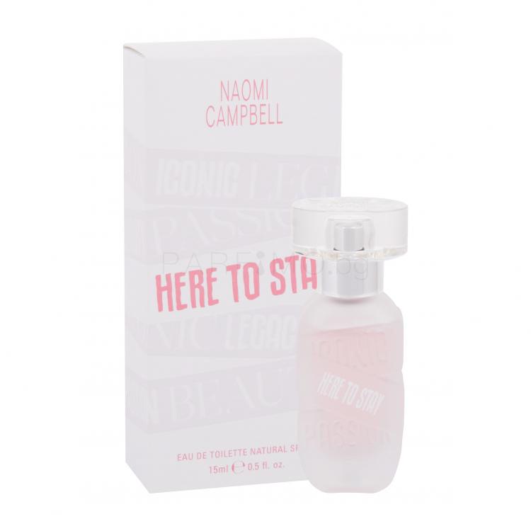 Naomi Campbell Here To Stay Eau de Toilette за жени 15 ml