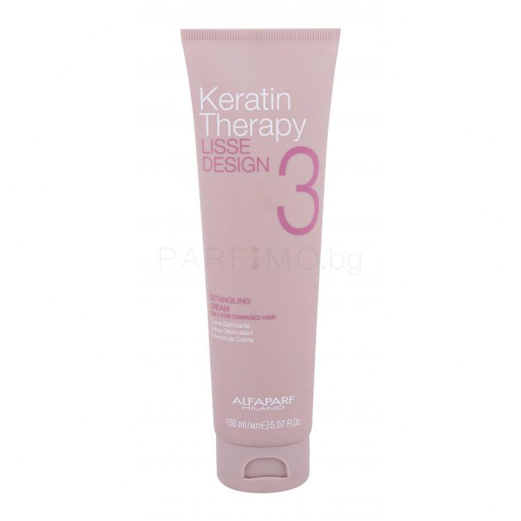 ALFAPARF MILANO Keratin Therapy Lisse Design Detangling Cream Крем за коса за жени 150 ml