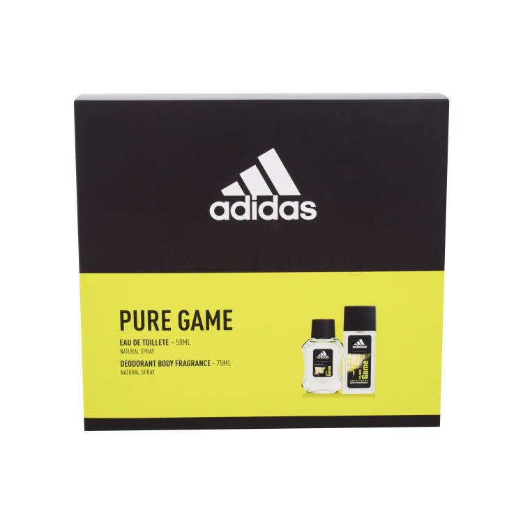 Adidas Pure Game Подаръчен комплект EDT 30 ml + дезодорант 75 ml