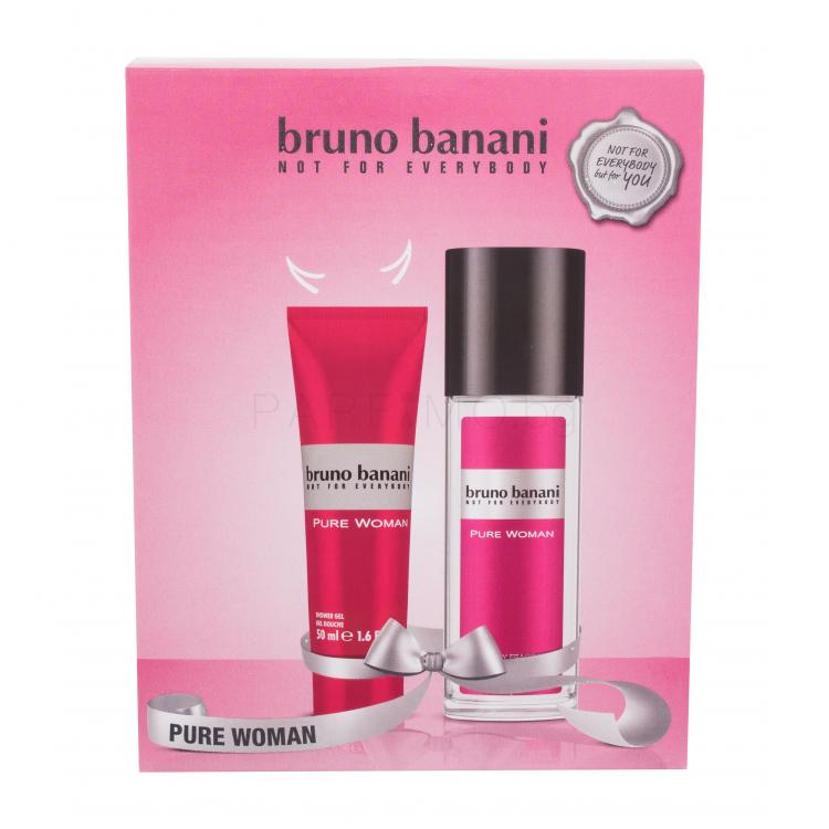 Bruno Banani Pure Woman Подаръчен комплект дезодорант 75 ml + душ гел 50 ml